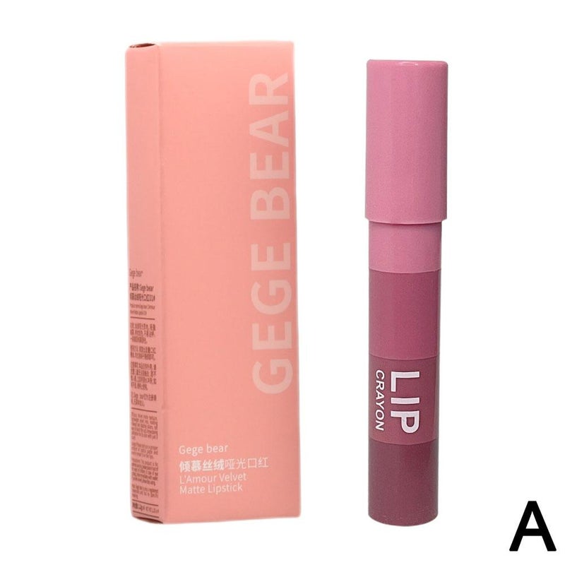 Four-color matte lipstick set, matte velvet multi-color lipstick pen set